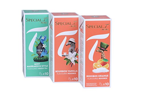 Special.T – Wild Africa Mix – Rooibos- und Grüntees (3 Sorten à 10 Kapseln) von Special.T