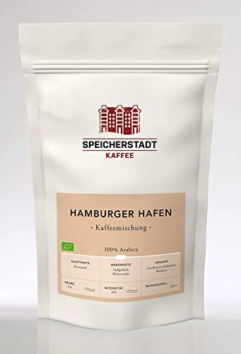 Bio Hamburger Hafen - Speicherstadt Kaffeemischung 500g gemahlen von Speicherstadt - Teaworld