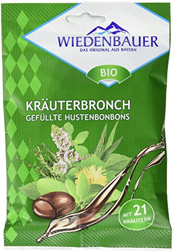 Wiedenbauer Kräuterbronch mit 21 Kräutern Bonbon (1 x 75 g) von Wiedenbauer