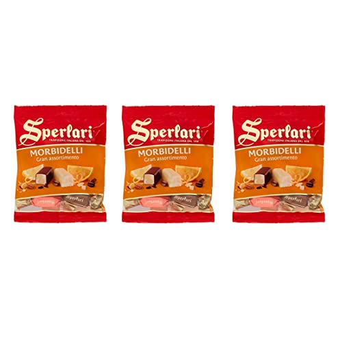 3x Sperlari Morbidelli Gran Assortimento Soft Nougat verschiedene Geschmacksrichtungen 117g von Sperlari S.r.l.