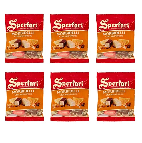 6x Sperlari Morbidelli Gran Assortimento Soft Nougat verschiedene Geschmacksrichtungen 117g von Sperlari S.r.l.