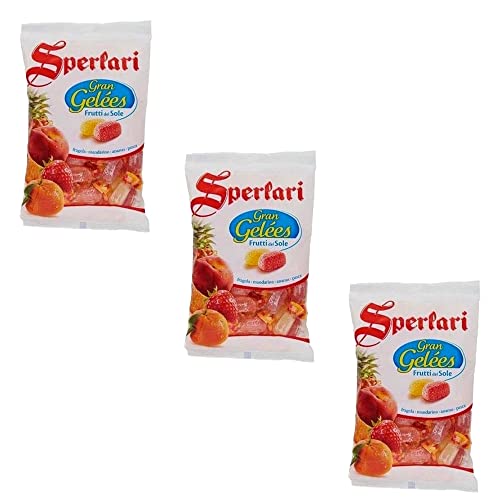 3x Sperlari Frutti Del Sole Desserts schmecken Sonnenfrüchte Italien 200g Beutel von Sperlari