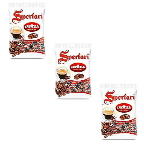 3x Sperlari Lavazza mit Kaffee gefüllt Geschmack italien 175g Beutel von Sperlari
