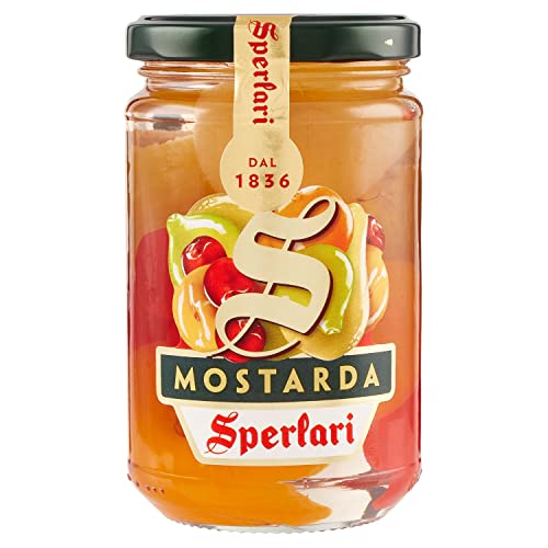 Mostarda di frutta, Senffrüchte 380 g von Sperlari