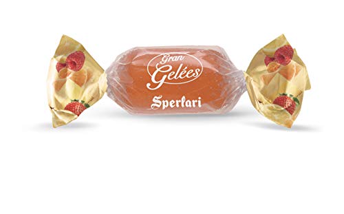 Sperlari – Bonbonmischung Gran Gelées Frutti del Sole mit Erdbeer-, Pfirsich-, Mandarinen-, Ananasaroma, 3-kg-Beutel von Sperlari