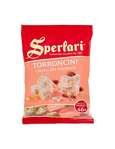 Sperlari - Klassische Mandel-Mini-Nougats, glutenfrei - 117g von Sperlari