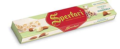 Sperlari - Weicher Turron, Torrone, Weicher Mandel-Nougat, glutenfrei - 150g von Sperlari