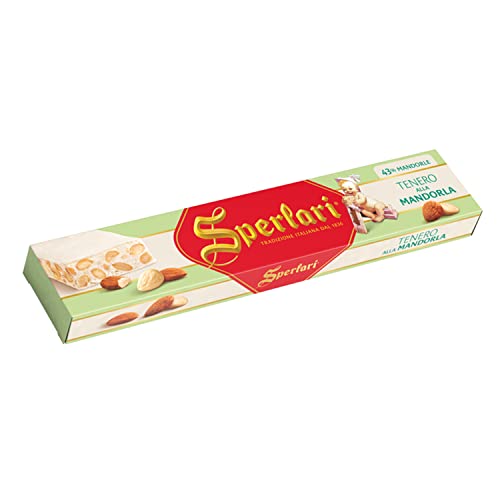 Sperlari - Weicher Turron, Torrone, Weicher Mandel-Nougat, glutenfrei - 250g von Sperlari