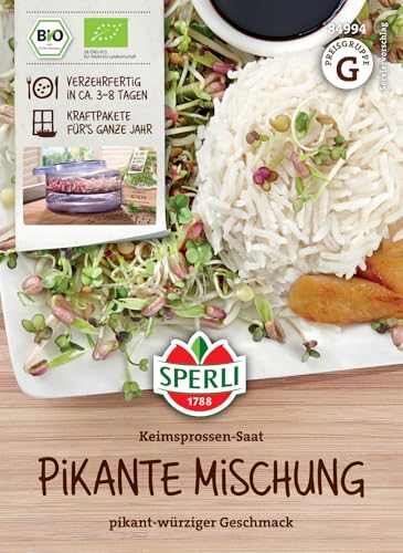 Sperli BIO Keimsprossen-Saat Pikante Mischung 84994 von Sperli