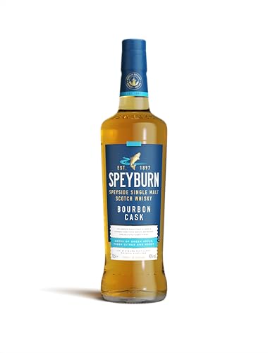 Speyburn Bourbon Cask | Speyside Single Malt Scotch Whisky | Zitrone, Grüner Apfel, Honig | Silver Award bei der San Francisco World Spirits Competition | 700 ml | 40% Vol. von Speyburn