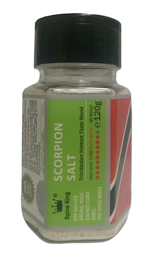 Scorpion Salt Spice King Trinidadian Hottest Taste Blend 120 g von Spice King