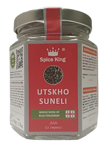 Spice King Utskho Suneli Georgischer Schabziegerklee, ganze Samen (50 g) von Spice King