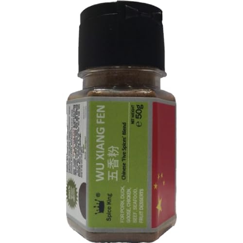 Spice King Wu Xiang Fen Chinesische Fünf-Gewürze-Mischung, 50 g von Spice King