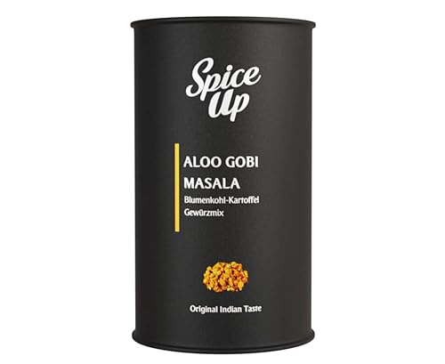 SPICE UP - Aloo Gobi Masala 140g - Blumenkohl-Kartoffel Gewürzmix - Original Indische Gewürzmischung von Spice Up