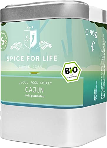 Spice for Life Bio Cajun, 6 x 90g von Spice for Life