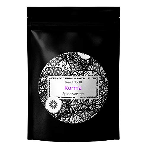 Korma Spice – Hochwertige Handmischung, Premium-Mix von Spice Masters – einfache Mahlzeiten schnell – authentisch und einfach gemacht. von SpiceMasters.co.uk