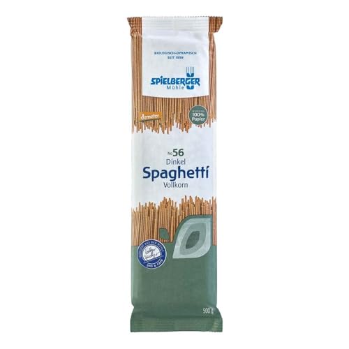 Spielberger Mühle Dinkel-Spaghetti, Vollkorn, 500g (10) von Spielberger Mühle