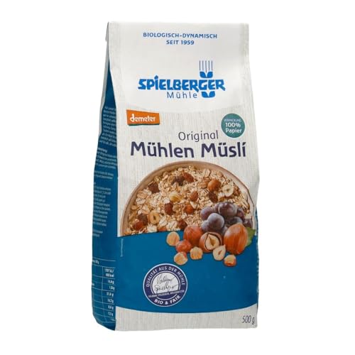 Spielberger Mühle Original Mühlen Müsli, demeter, 500g (1x500g) von Spielberger Mühle