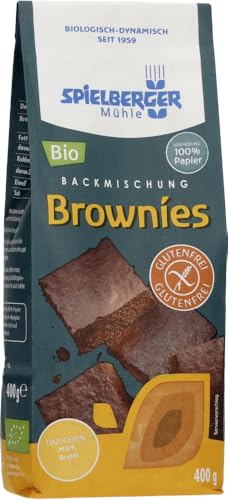 Brownies Backmischung, glutenfrei, kbA 18 x 400 gr von Spielberger