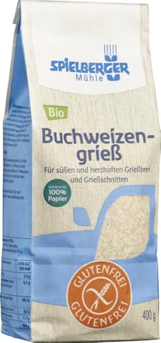 Buchweizengrieß, glutenfrei, kbA 12 x 400 gr von Spielberger