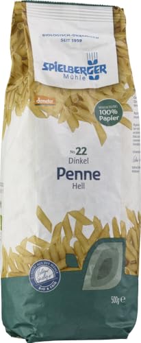 Dinkel Penne, hell, demeter 6 x 500 gr von Spielberger