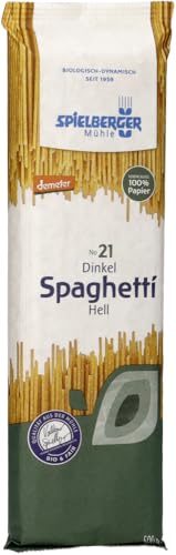 Dinkel Spaghetti, hell, demeter 12 x 500 gr von Spielberger