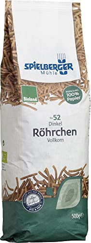 Dinkel Röhrchen, vollkorn, bioland 2 x 500 gr von Spielberger