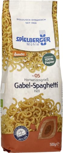 Gabel-Spaghetti, Hartweizen, demeter von Spielberger