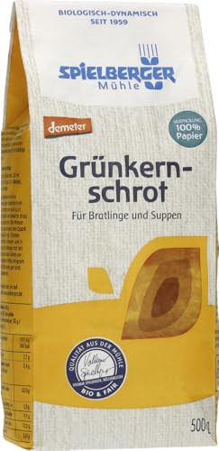 Grünkernschrot, demeter 12 x 500 gr von Spielberger