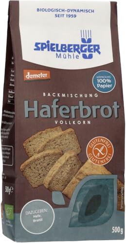 Haferbrot Backmischung, glutenfrei, demeter von Spielberger