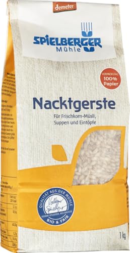 Nacktgerste, demeter 18 x 1 kg von Spielberger