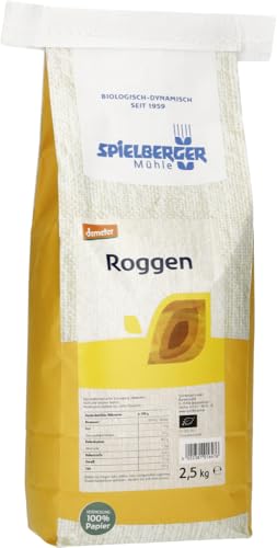 Roggen, demeter 18 x 2.50 kg von Spielberger