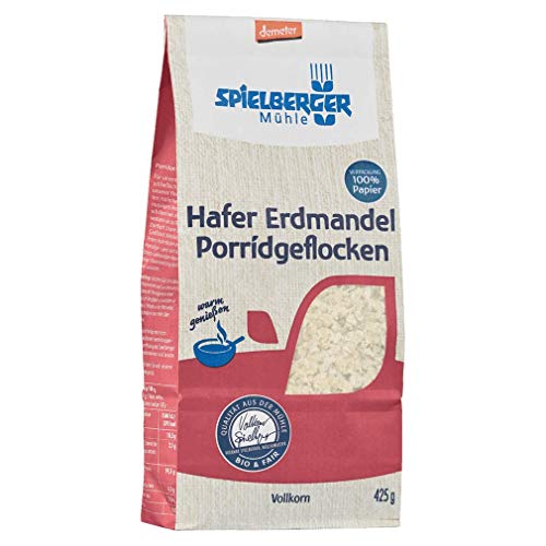 Spielberger, Bio Hafer Erdmandel Porridgeflocken, Flocken aus Hafer und Erdmandel, 1x 435g von Spielberger