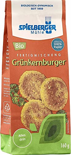 Spielberger Bio Grünkernburger, Fertigmischung (1 x 160 gr) von Spielberger