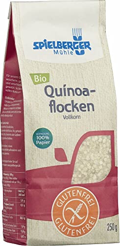 Spielberger Bio Glutenfreie Quinoaflocken, kbA (6 x 250 gr) von Spielberger