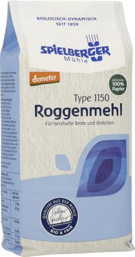 Roggenmehl Type 1150, demeter 6 x 1 kg von Spielberger