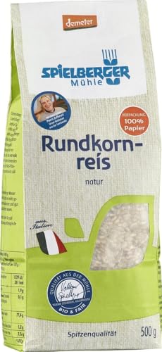 Rundkornreis, natur, demeter 6 x 500 gr von Spielberger