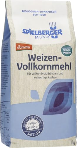 Weizen-Vollkornmehl, demeter von Spielberger