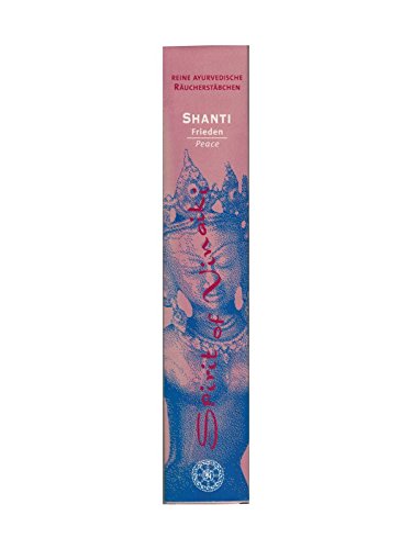 Spirit of Vinaiki Räucherstäbchen Shanti (Frieden), 1er Pack (10 Stück) von Spirit of Vinaiki