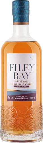 Filey Bay Whisky STR Finish | Yorkshire Single Malt Whisky 46% vol. (1 x 0.7 l) von Spirit of Yorkshire