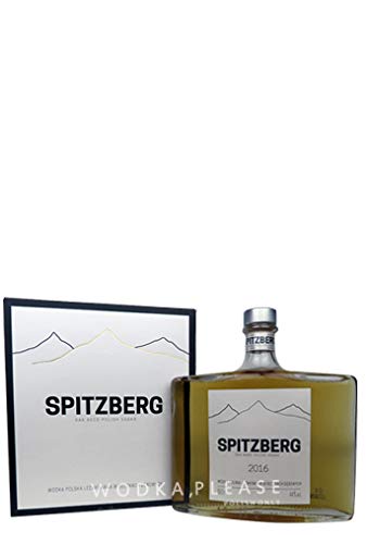 Spitzberg Oak Aged Polish Vodka im Geschenkkarton | Luxuswodka im Eichenfass | 0,5 Liter, 44% von Spitzberg