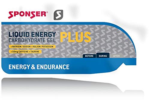 Sponser Liquid Energy Plus, 40 Sachets á 40 g von Sponser