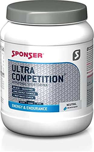 Sponser Ultra Competition 1000g Vanille Vegan Glutenfrei Kiste 1E+3 Gramm 1E+3 Gramm 12.1 cm 11.8 cm 21.4 cm 1.126 kg von Sponser