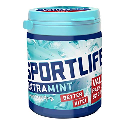 Sportlife Extramint Kaugummi im Glas, 123 g von Sportlife