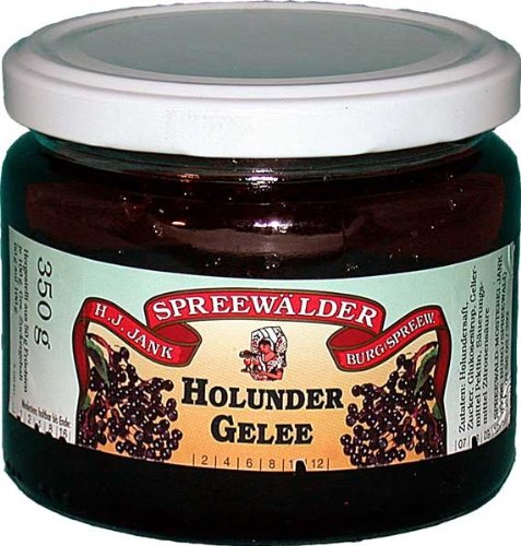 Janks Holundergelee (350g) von Spreewald Jank