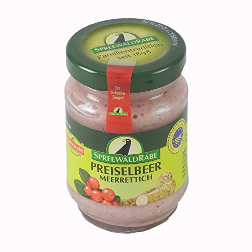 Preiselbeer Meerrettich von Spreewald-Rabe (100 g) von Spreewald RABE