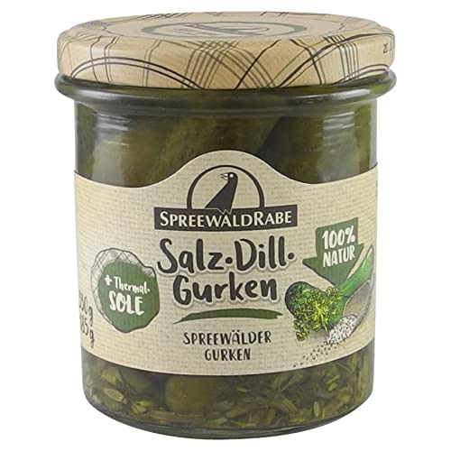 Premium Salz-Dill-Gurken von Spreewald-Rabe (330 g) von Spreewald RABE