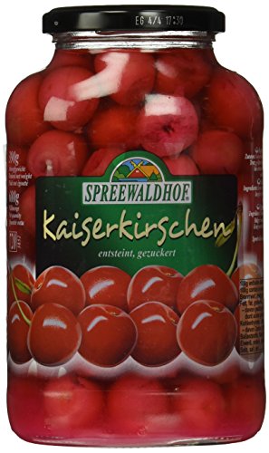 Spreewaldhof Kaiserkirschen entst, 6er Pack (6 x 680 g / 720 ml) von Spreewaldhof