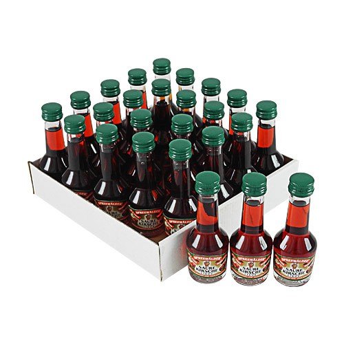 Janks Spreewälder Saure Kirsche Likör 24er Pack (24 x 2 cl / 16% vol.) von Spreewaldmosterei Jank