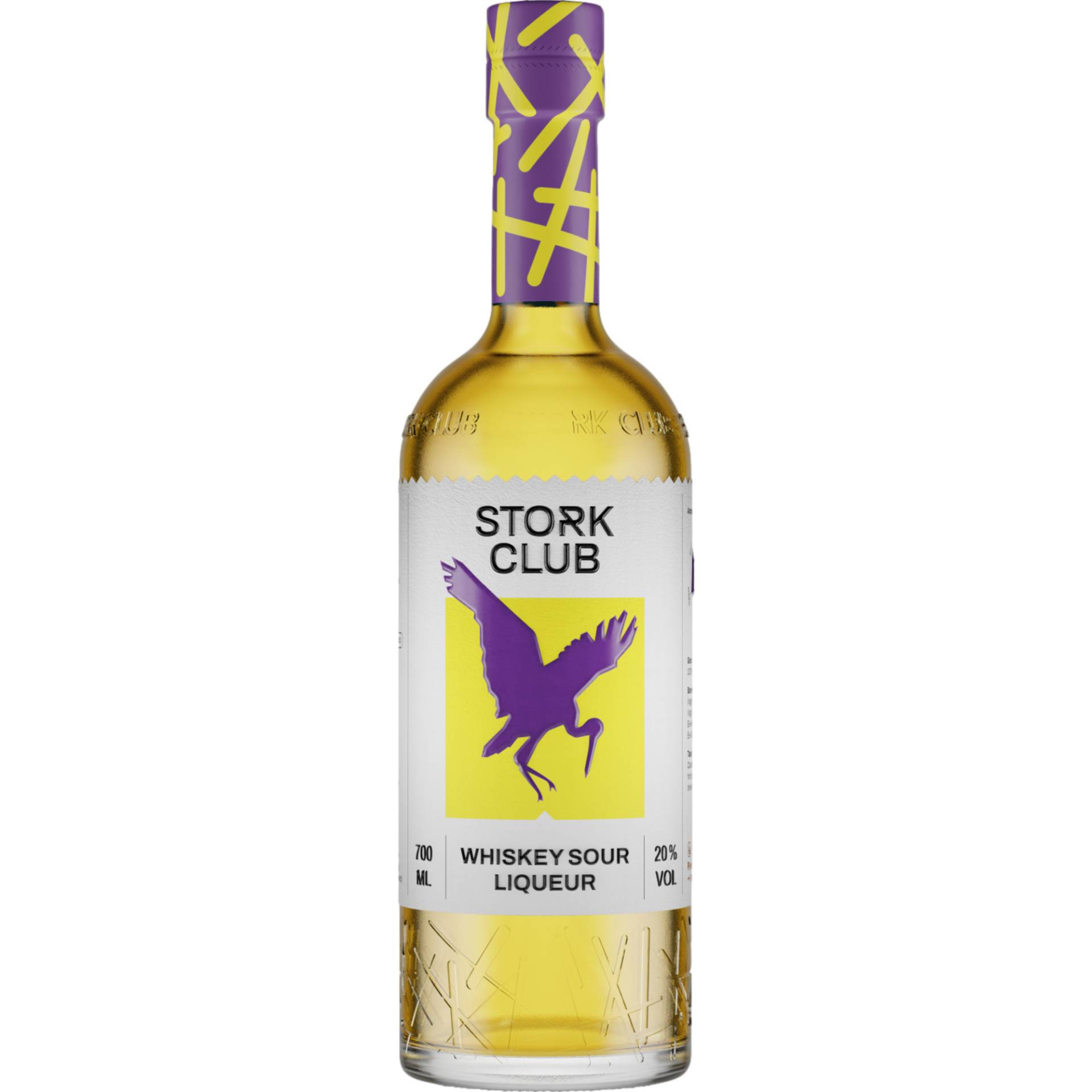 Stork Club Whiskey Sour, Deutschland, 0,7 L, 20% Vol., Spirituosen von Spreewood Distillers GmbH, Dorfstr. 56 15910 Schlepzig